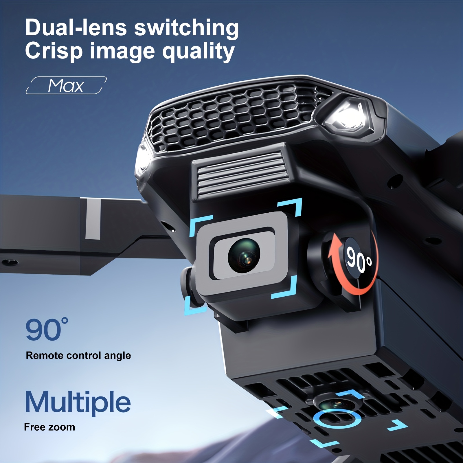 2026 Upgraded E88 PRO MAX Fold - Drone Racing Camera 评论和价格