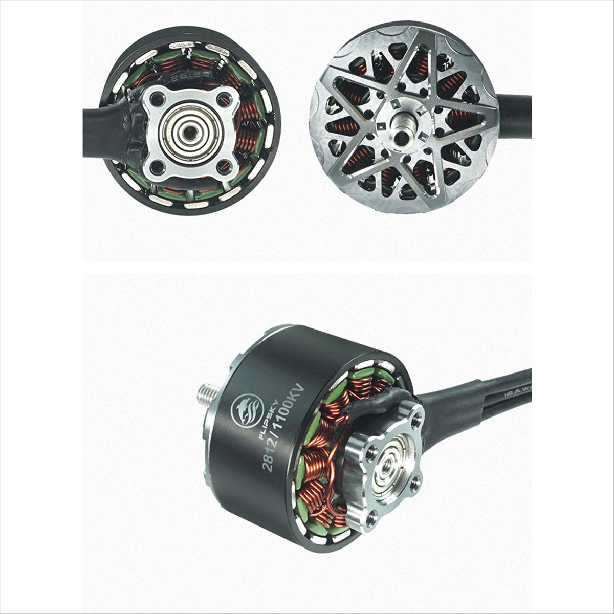 【Motor Parts】 2812 1100KV Brus - Drone Racing Motor 评论和价格